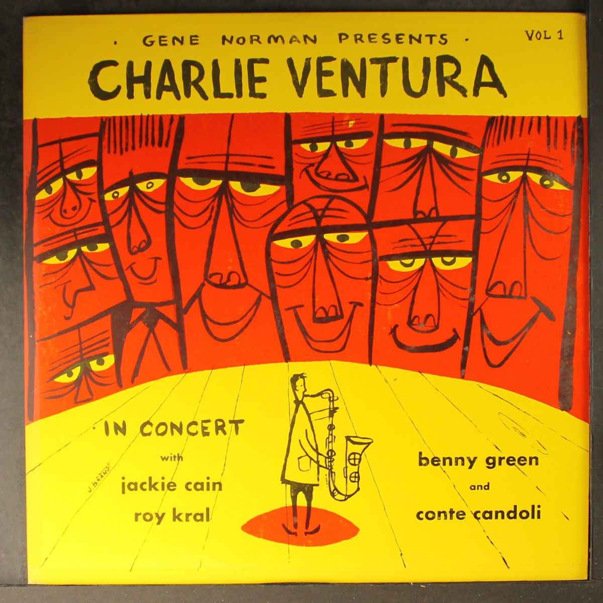 in concert, volume 1 by CHARLIE VENTURA