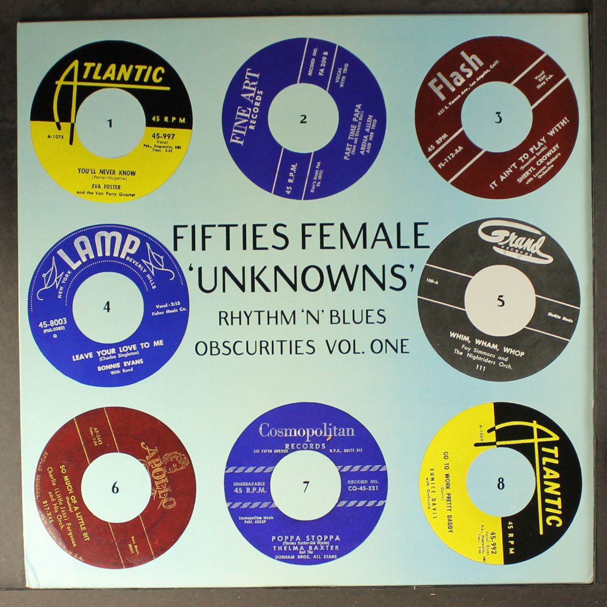 fifties female unknowns by VARIOUS