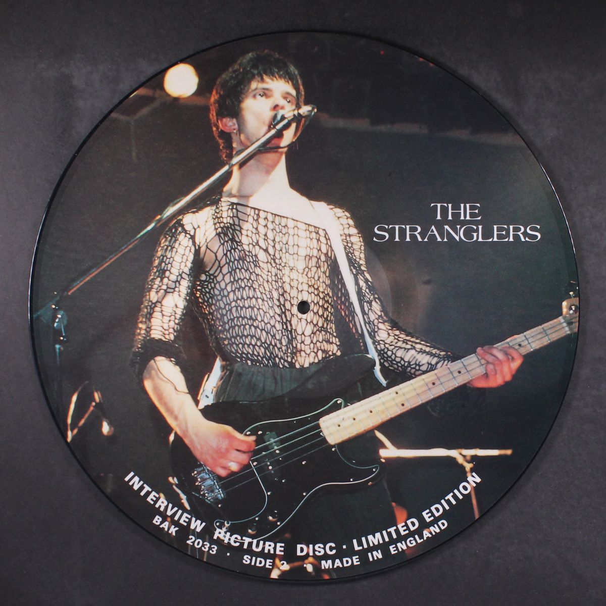 interview picture disc by STRANGLERS