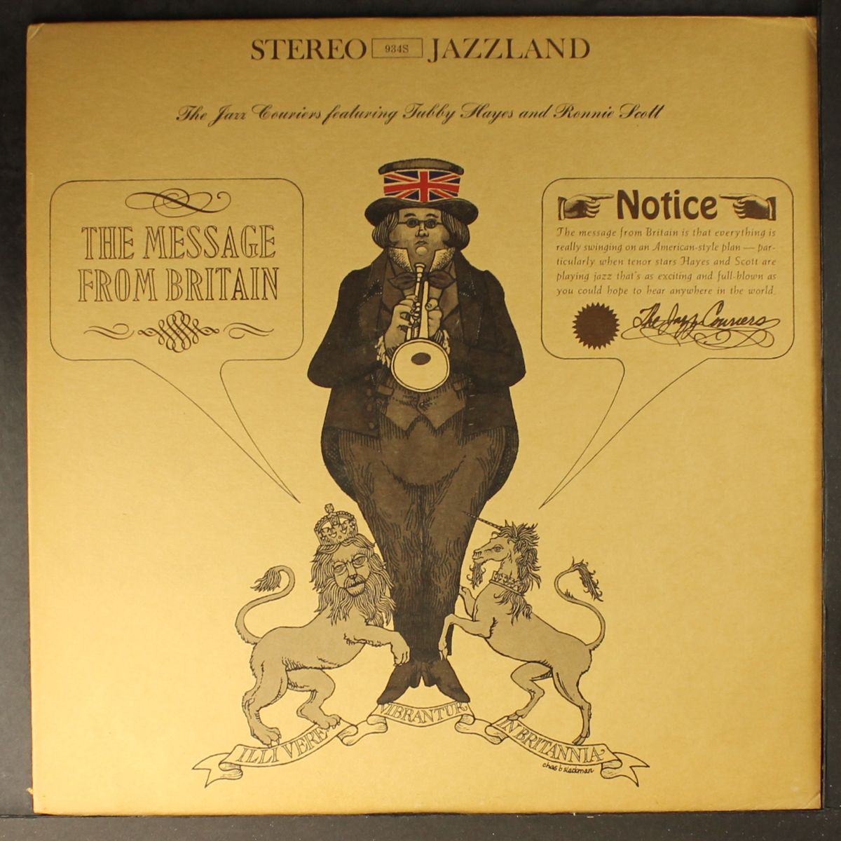 the message from britain by JAZZ COURIERS