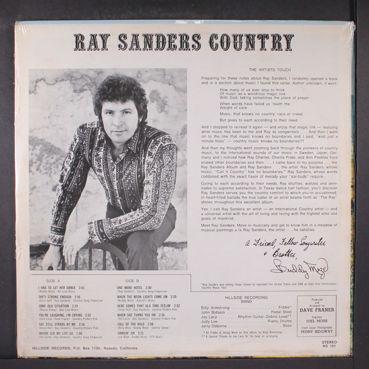 country by RAY SANDERS