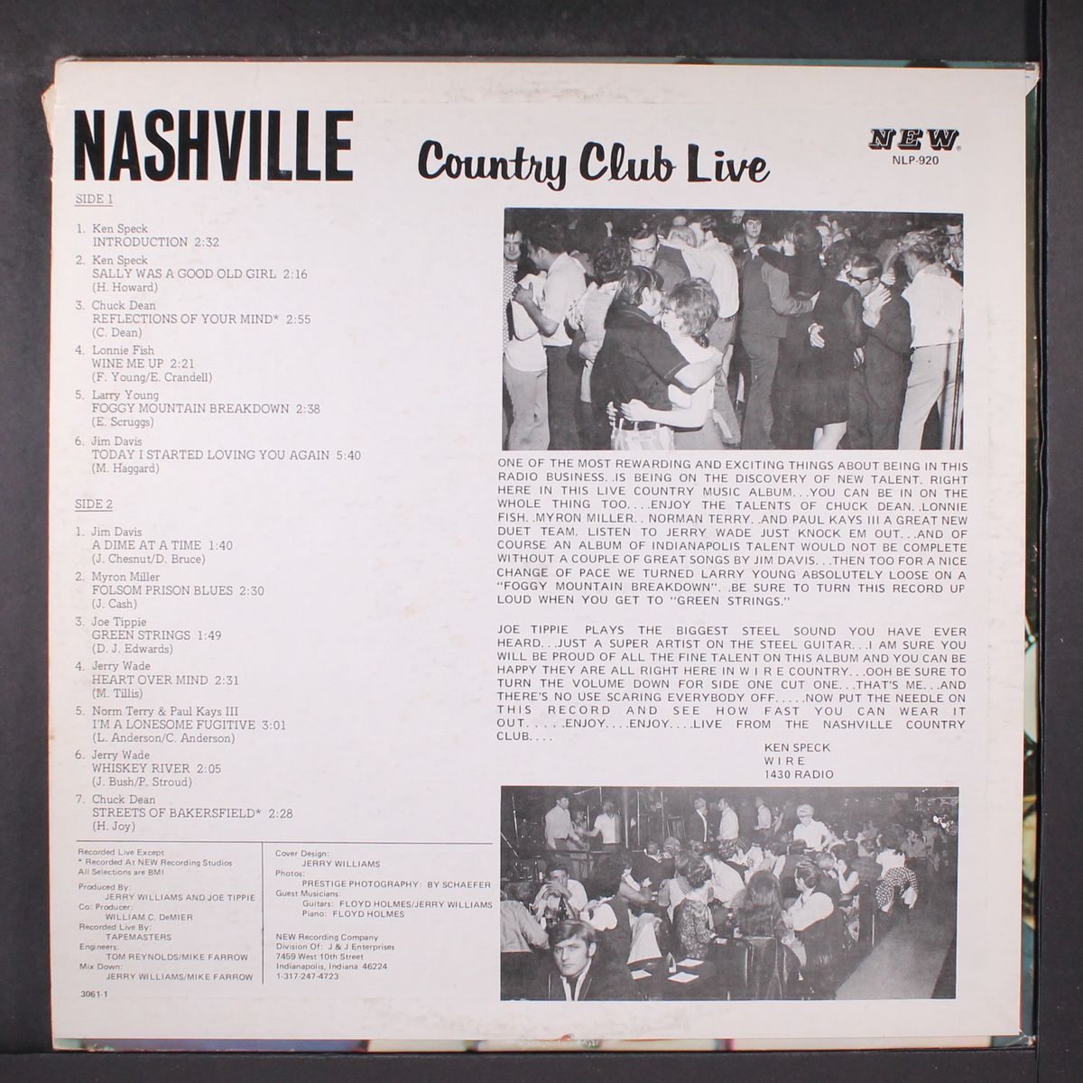 nashville country club live by VARIOUS