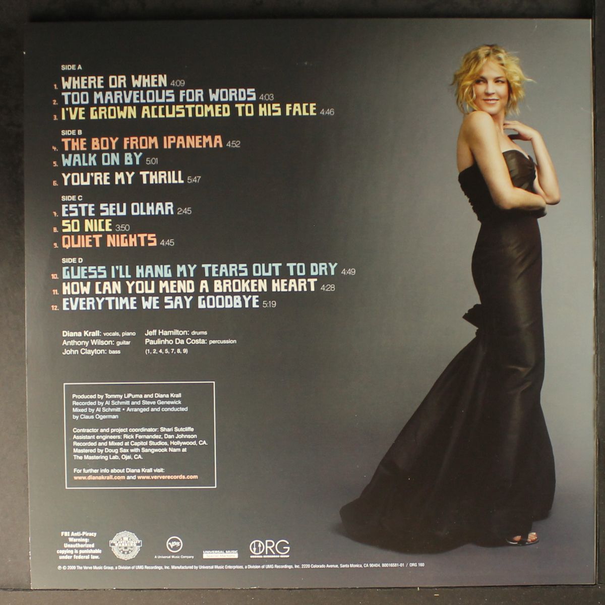 quiet nights by DIANA KRALL