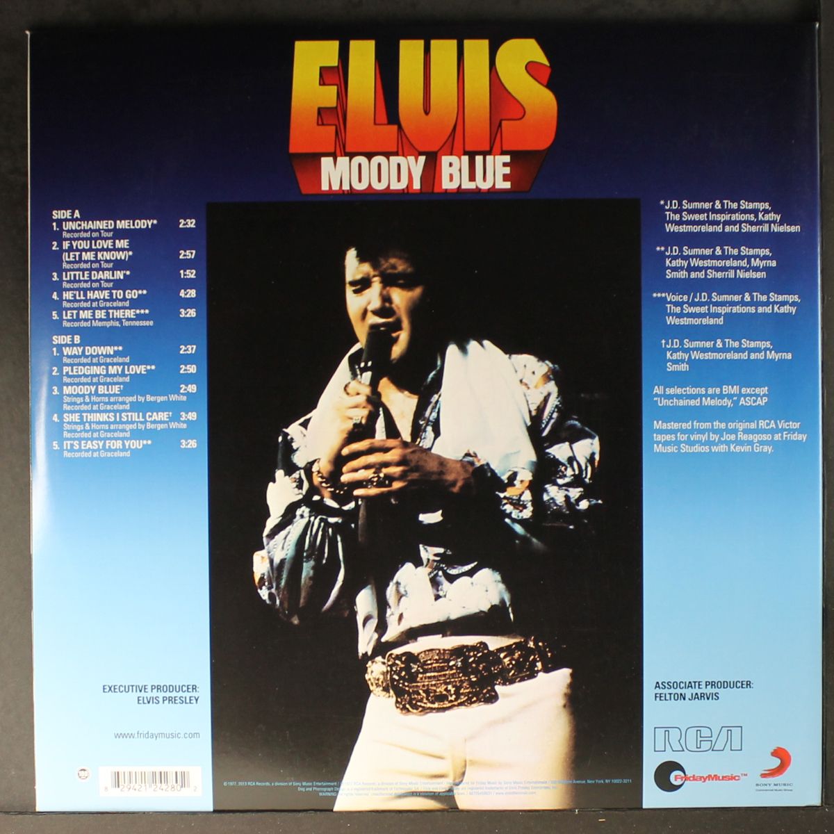 moody blue by ELVIS PRESLEY
