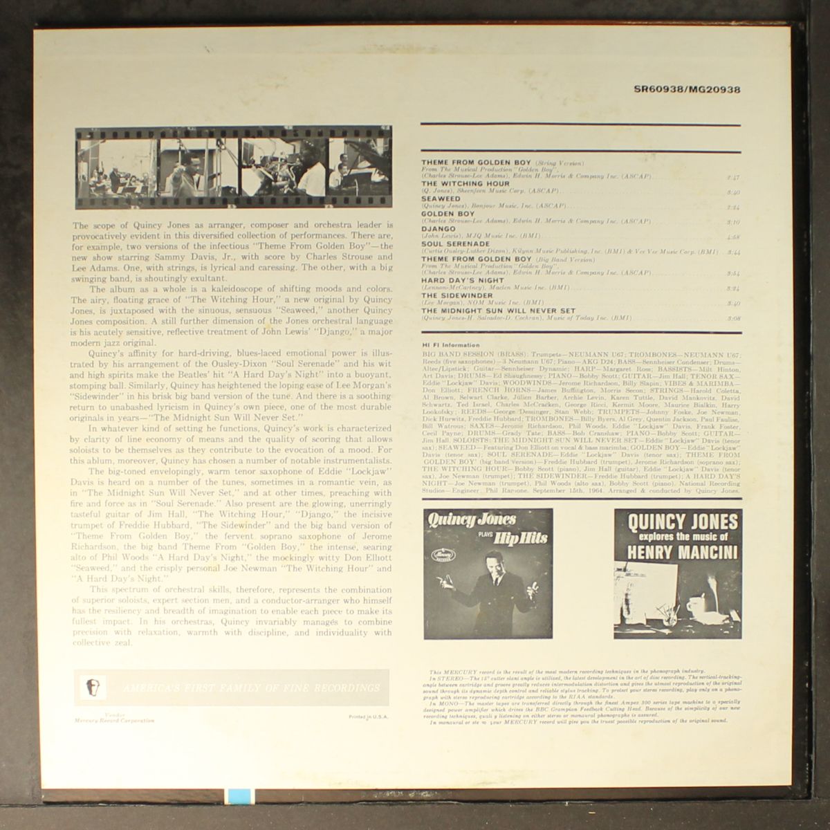 golden boy by QUINCY JONES