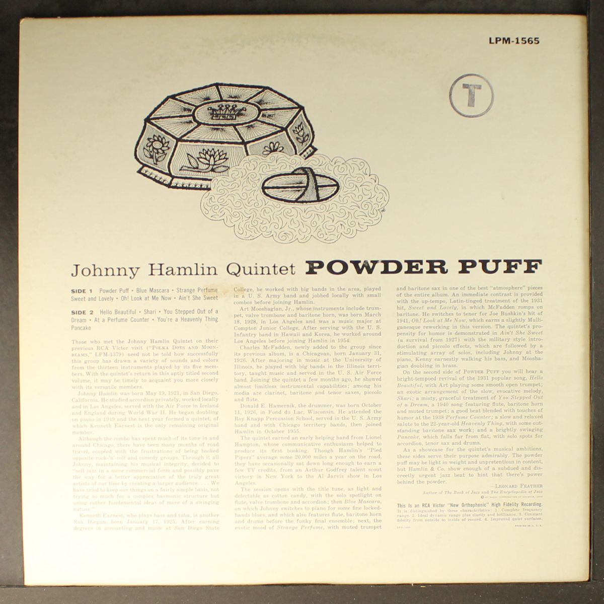 powder puff by JOHNNY HAMLIN