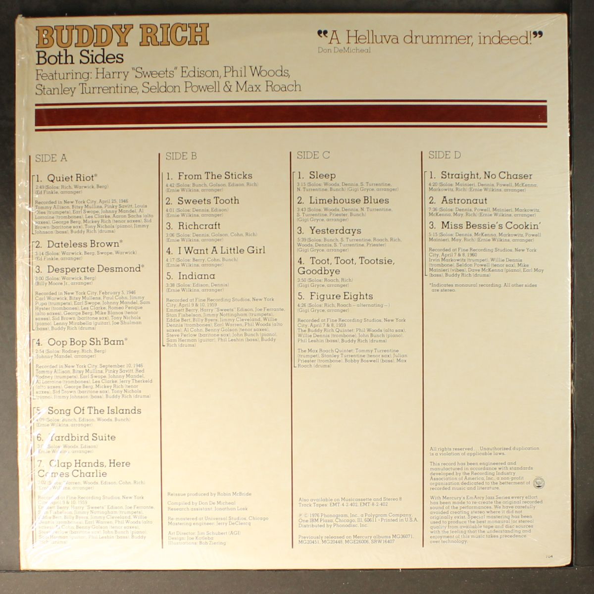 both sides by BUDDY RICH