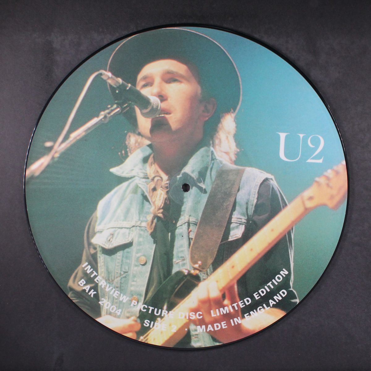 interview picture disc by U2