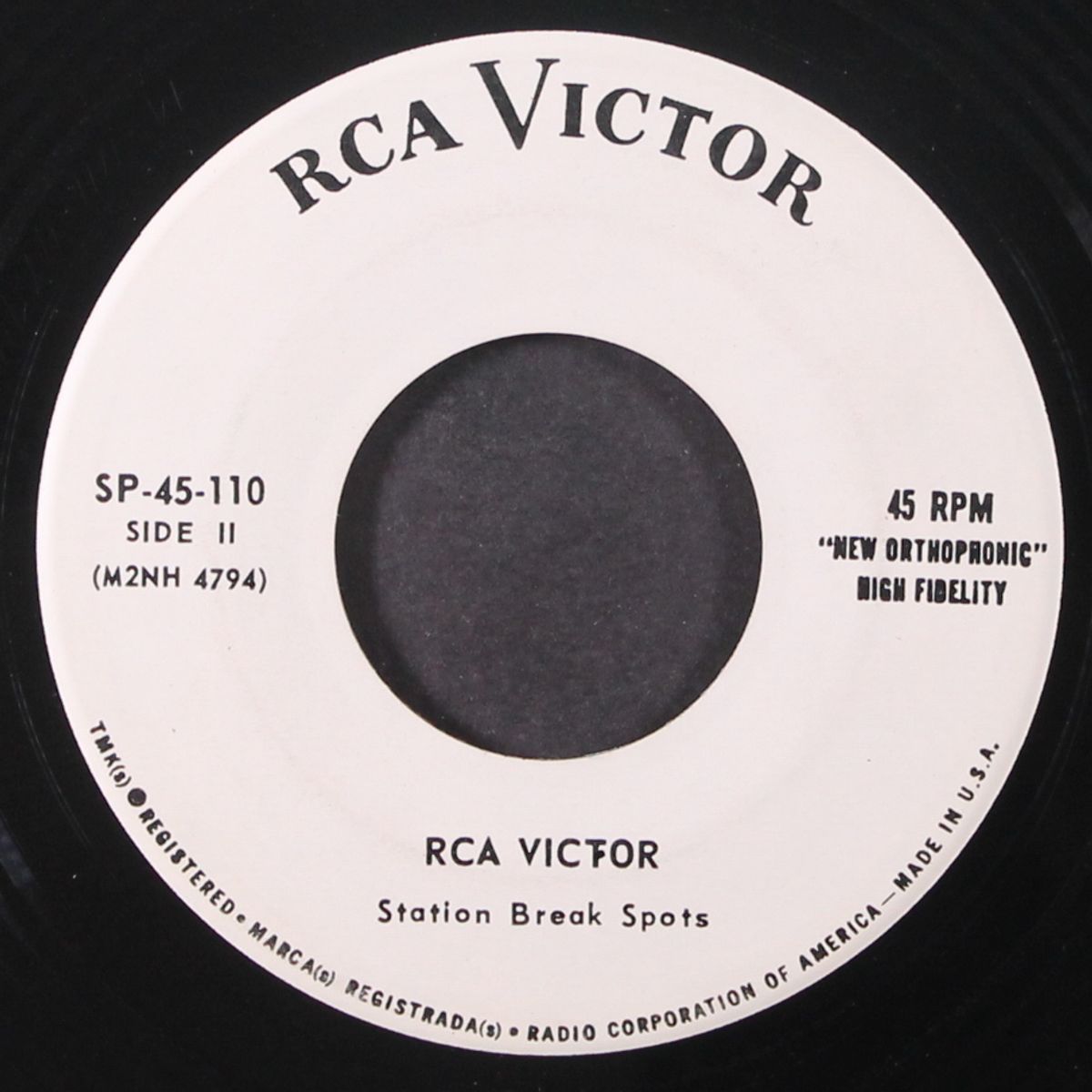 rca victor station break spots by VARIOUS
