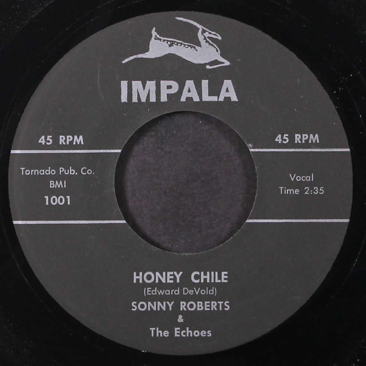 i'll never let you go / honey chile by SONNY ROBERTS & ECHOES