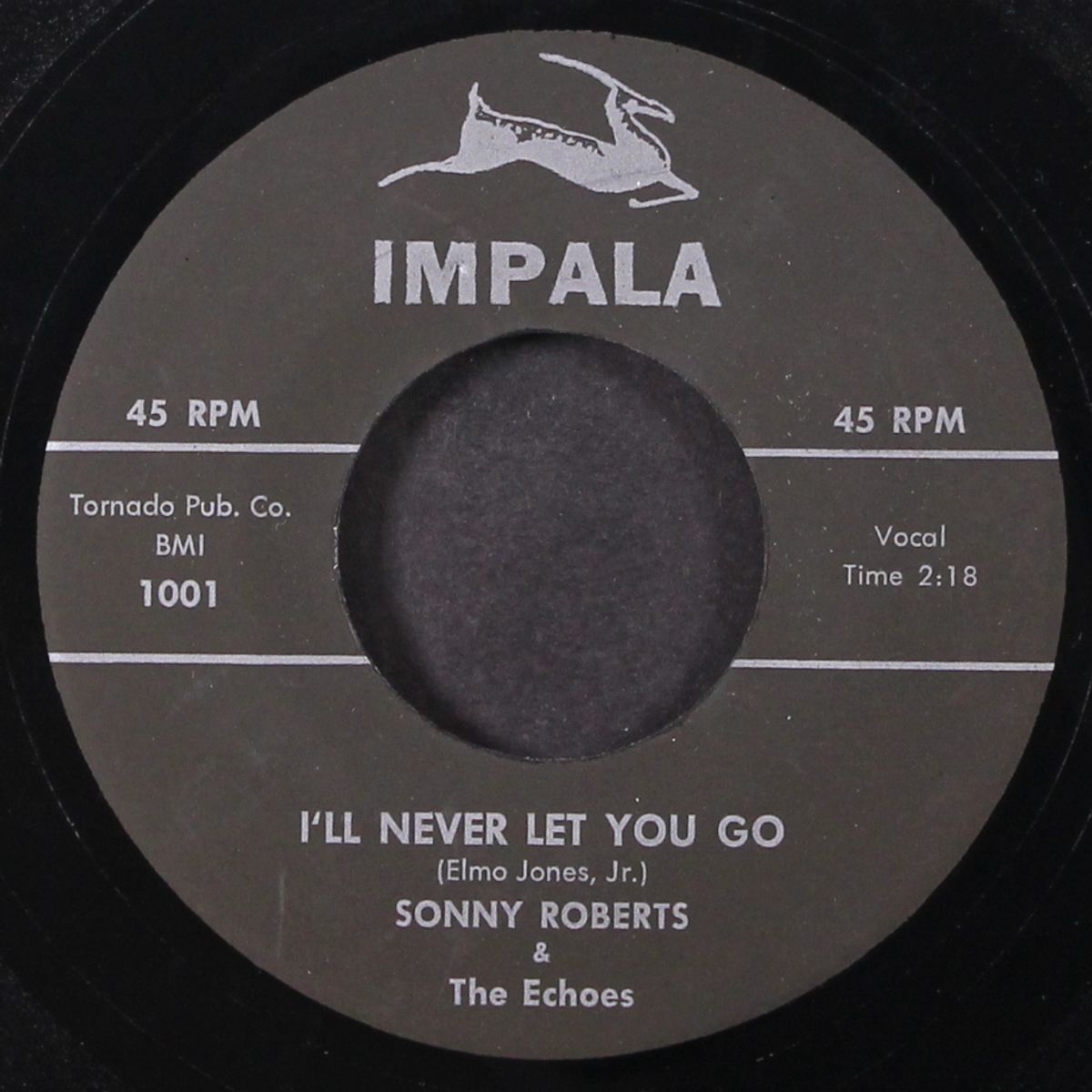 i'll never let you go / honey chile by SONNY ROBERTS & ECHOES