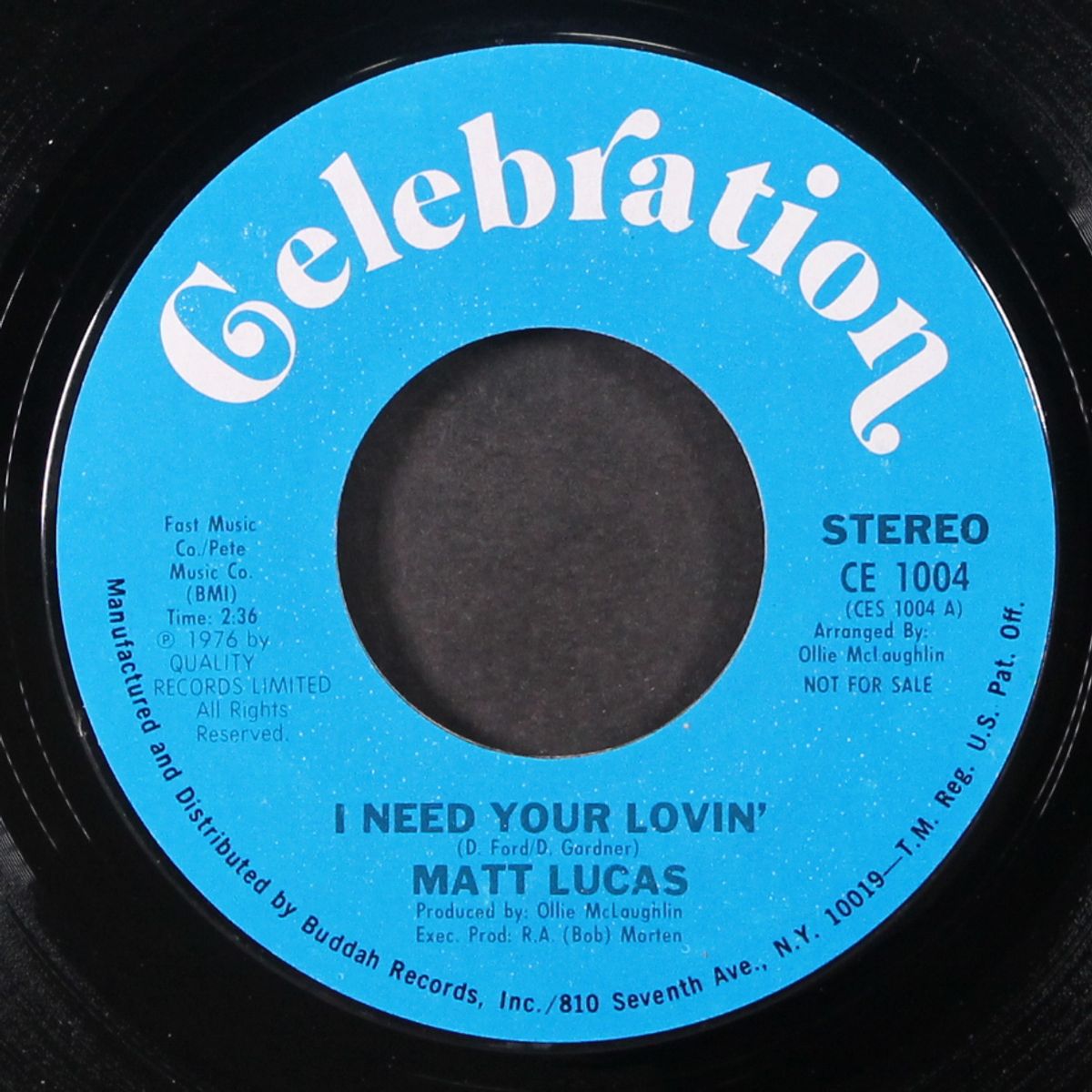i need your lovin' / mono by MATT LUCAS