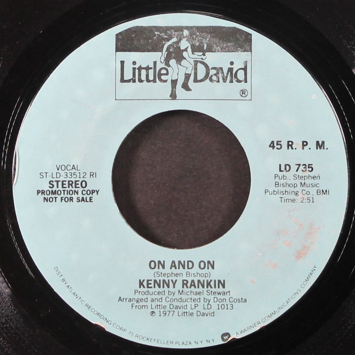 on and on / mono by KENNY RANKIN