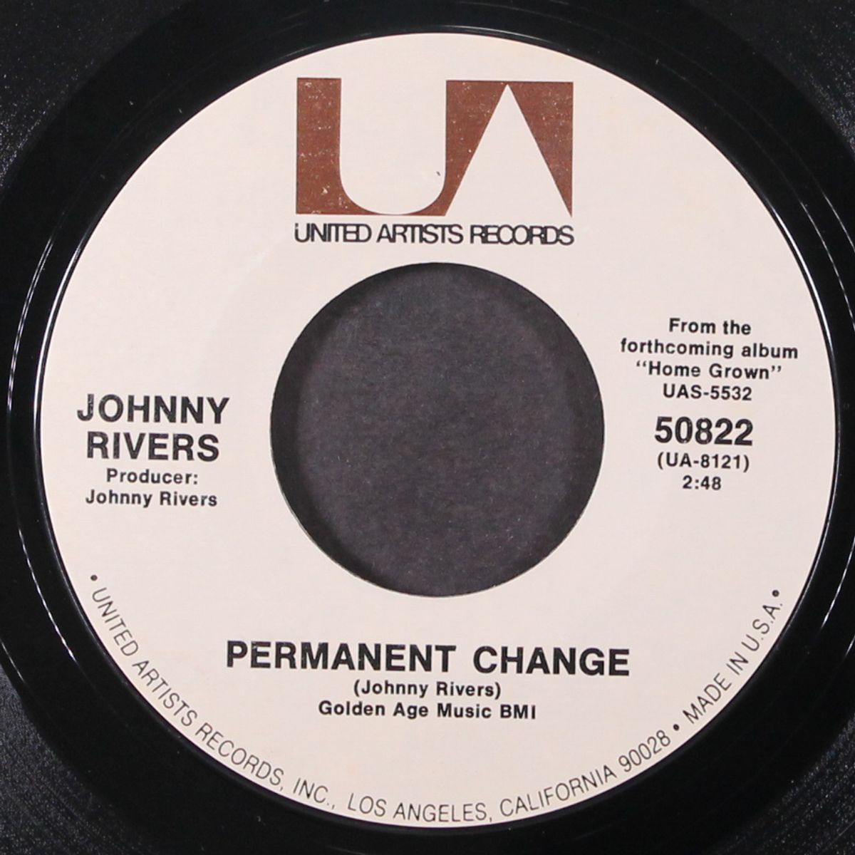 think his name / permanent change by JOHNNY RIVERS