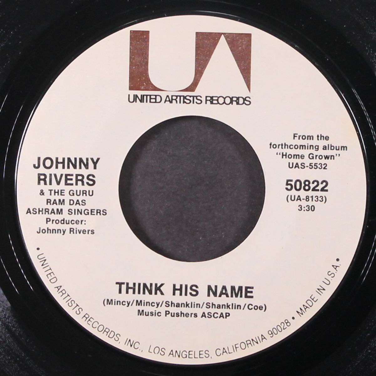 think his name / permanent change by JOHNNY RIVERS