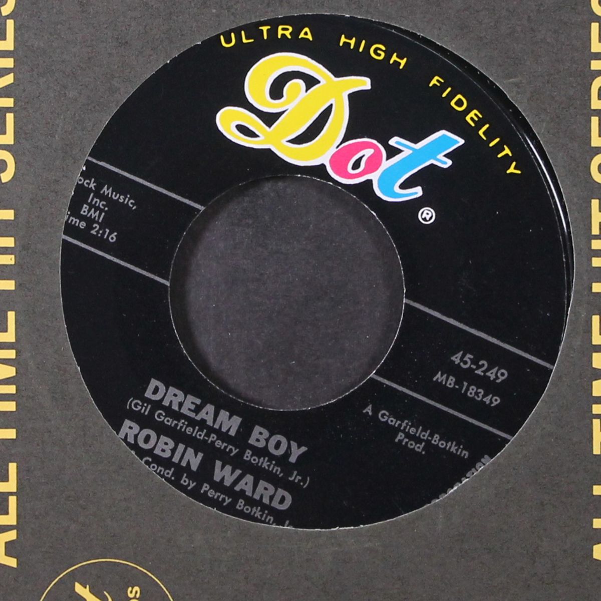 wonderful summer / dream boy by ROBIN WARD