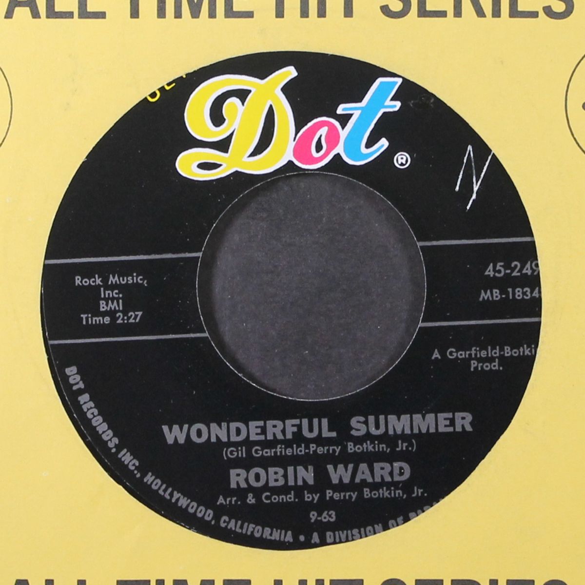 wonderful summer / dream boy by ROBIN WARD