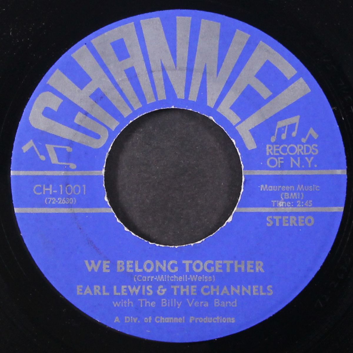 we belong together / hey girl, i'm in love with you by EARL LEWIS & CHANNELS