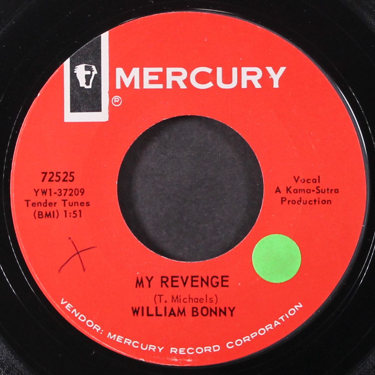 you won't find that kind in me / my revenge by WILLIAM BONNY