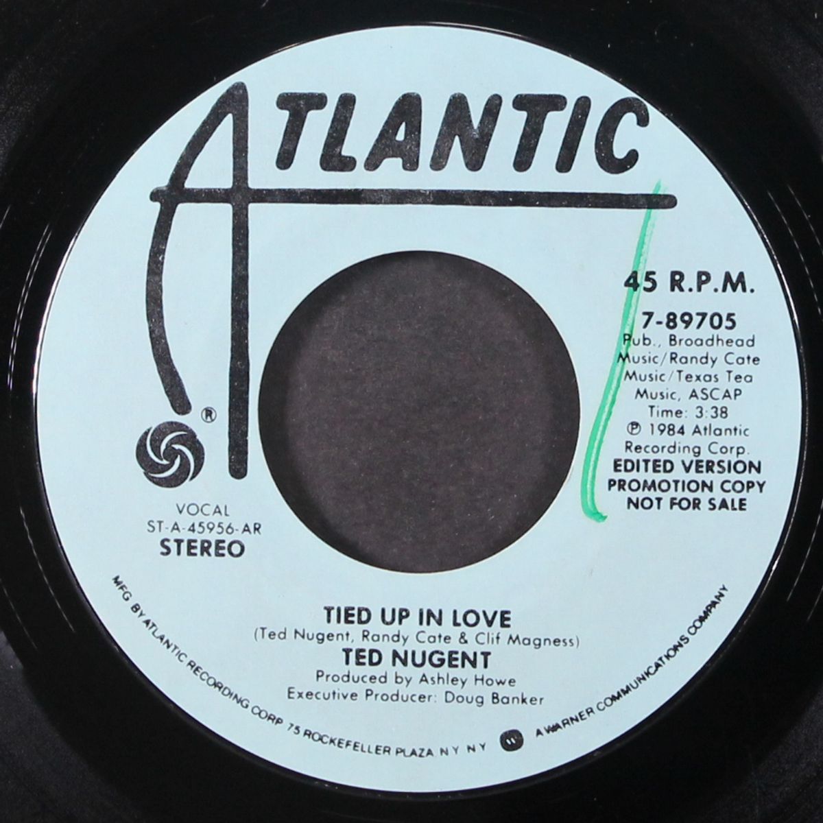 tied up in love (edited) / tied up in love (lp version) by TED NUGENT