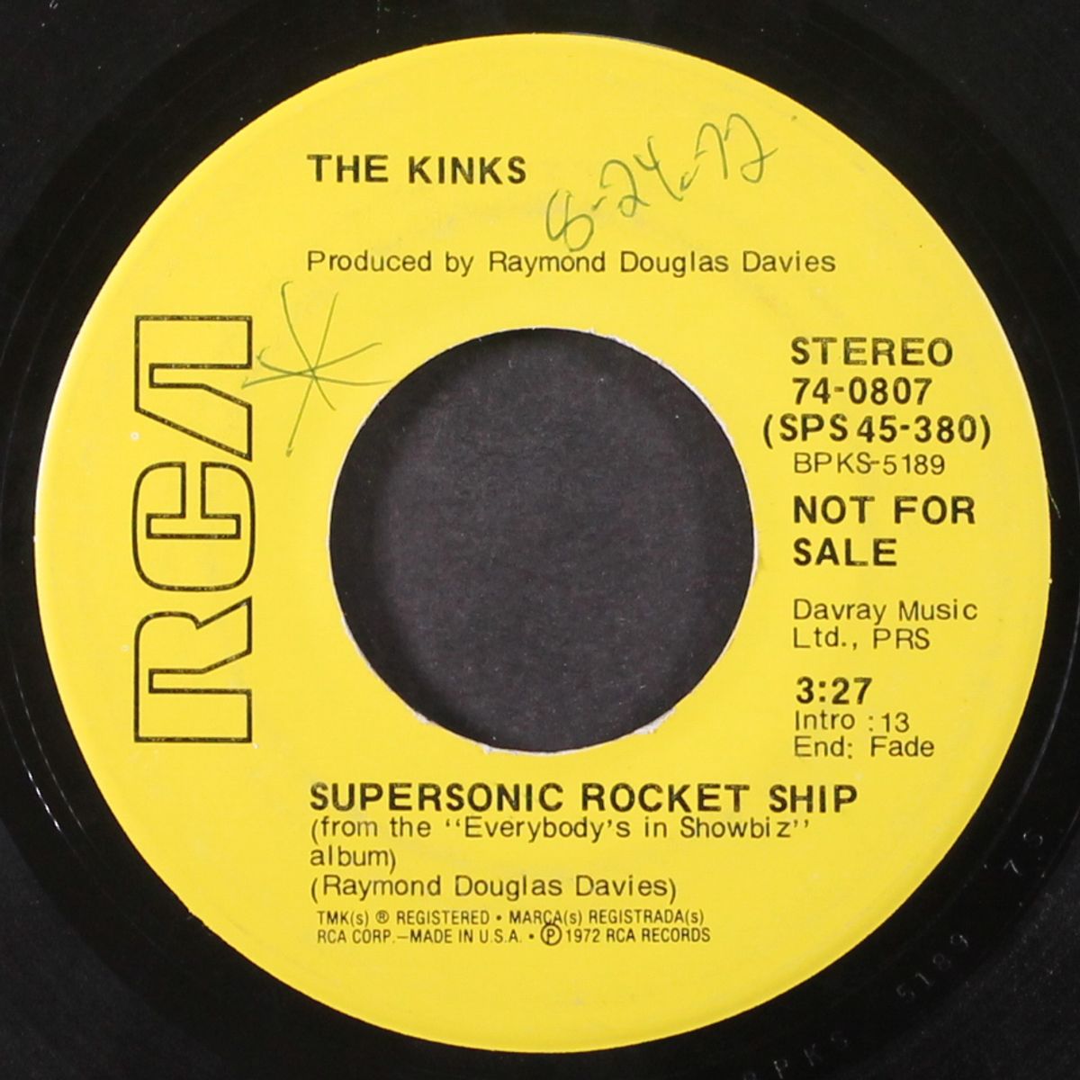 supersonic rocket ship / mono by KINKS