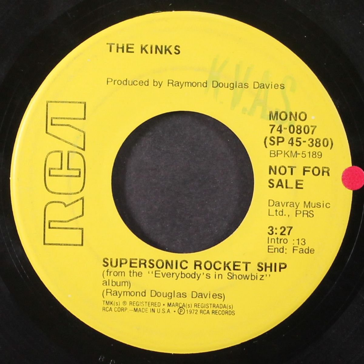 supersonic rocket ship / mono by KINKS