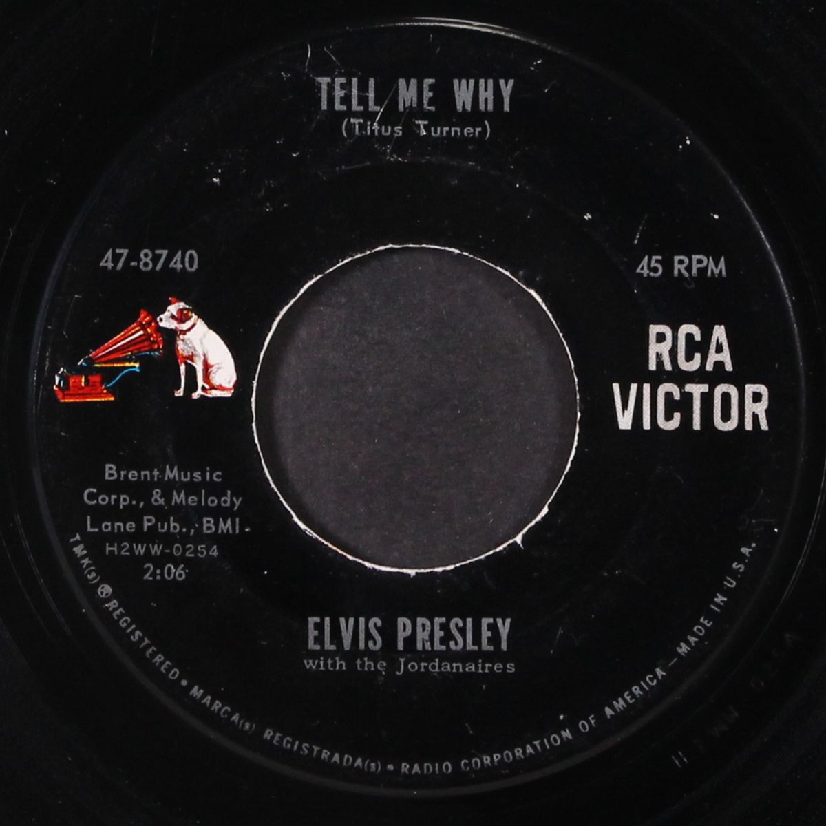 blue river / tell me why by ELVIS PRESLEY