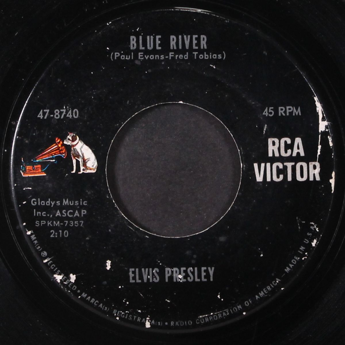 blue river / tell me why by ELVIS PRESLEY