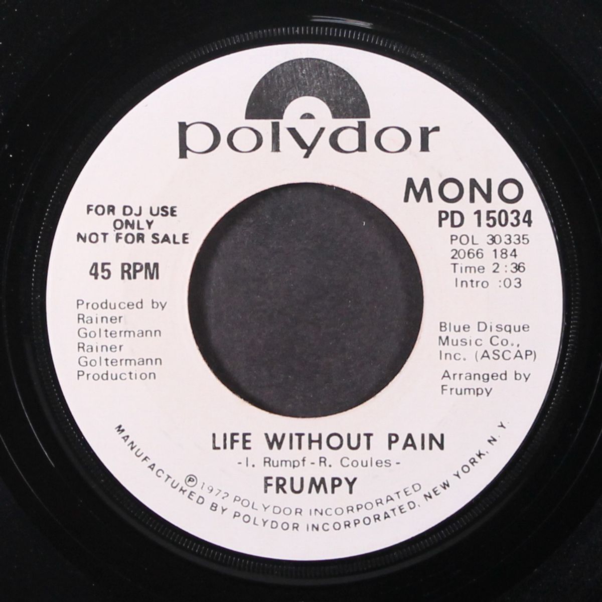 life without pain / mono by FRUMPY