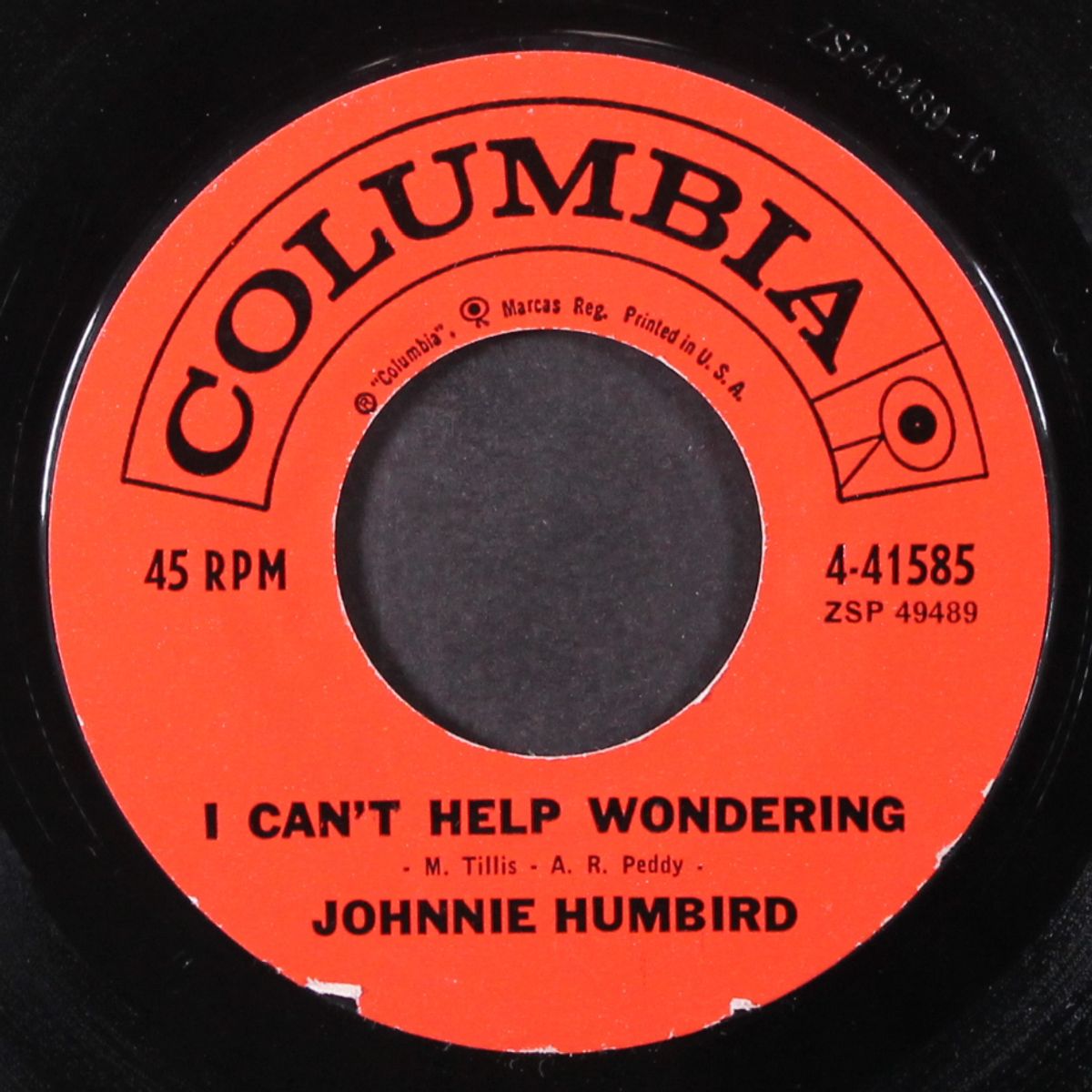 i can't help wondering / where is your conscience by JOHNNIE HUMBIRD