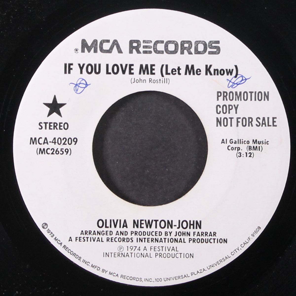 if you love me by OLIVIA NEWTON-JOHN