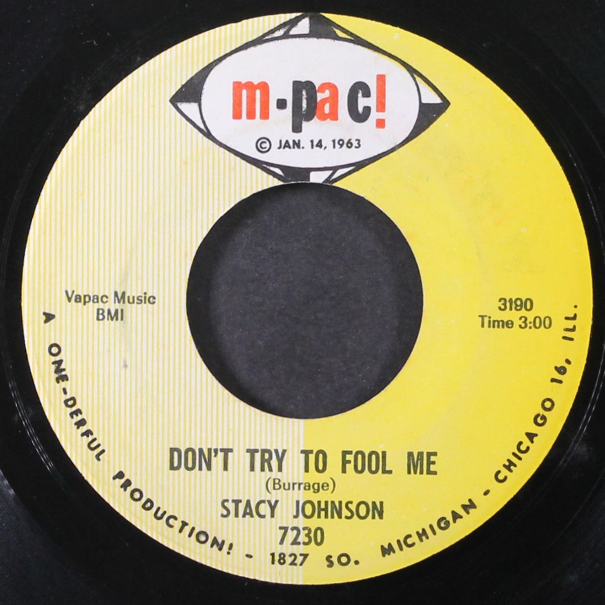 i stand alone / don't try to fool me by STACY JOHNSON