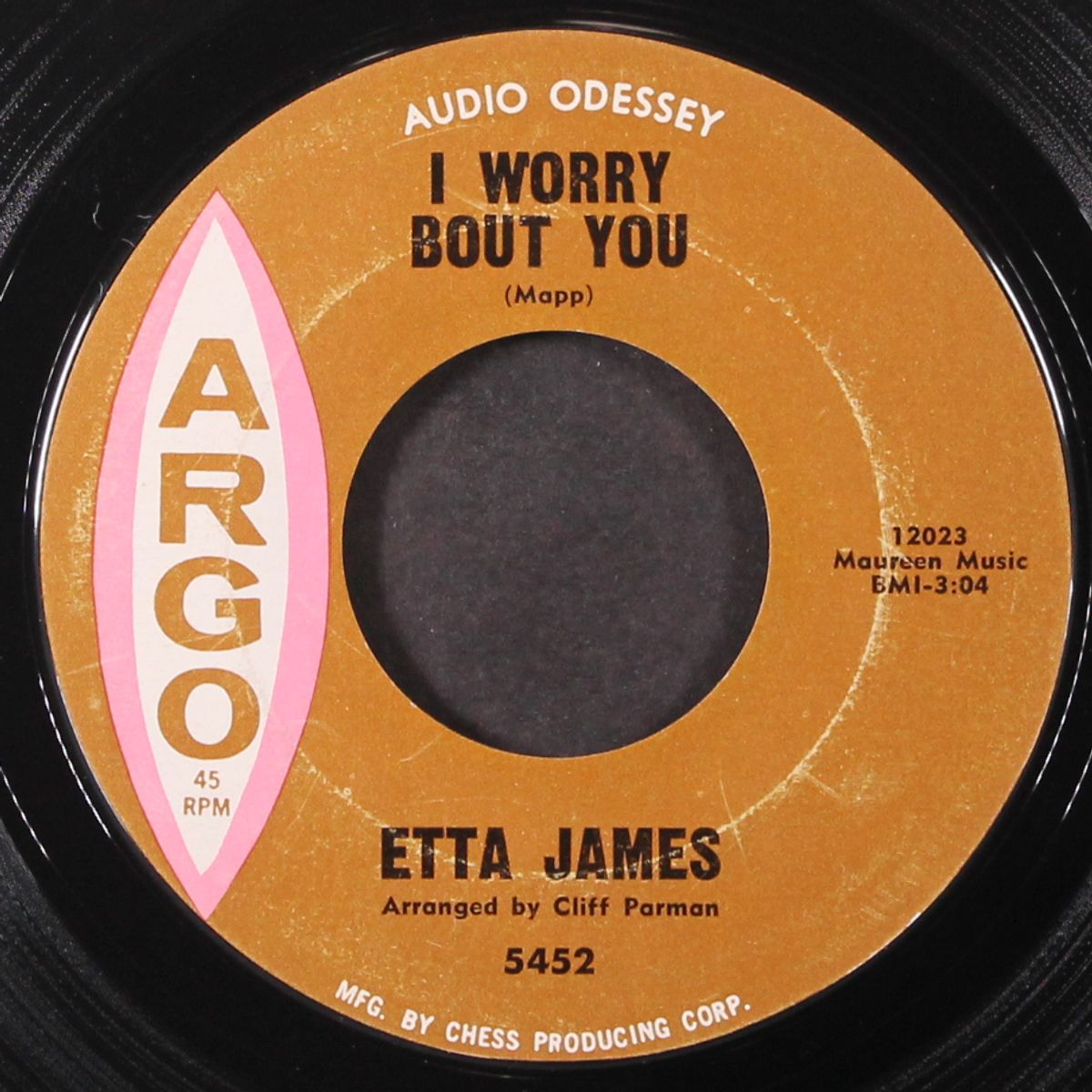 two sides / i worry bout you by ETTA JAMES