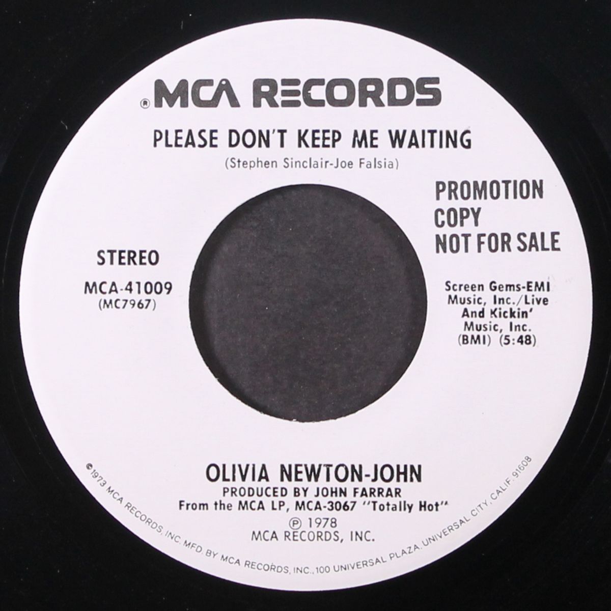 deeper than the night / same by OLIVIA NEWTON-JOHN