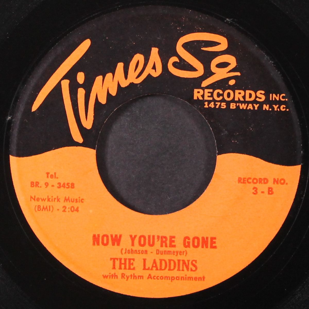 now you're gone / did it by LADDINS