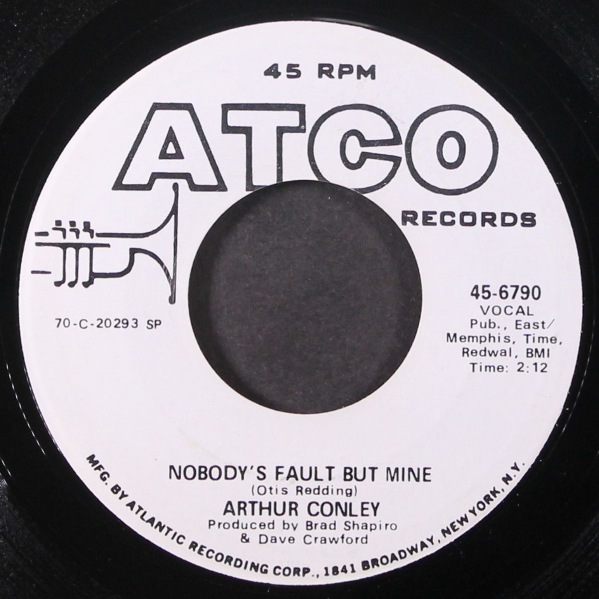 da-o / nobody's fault but mine by ARTHUR CONLEY