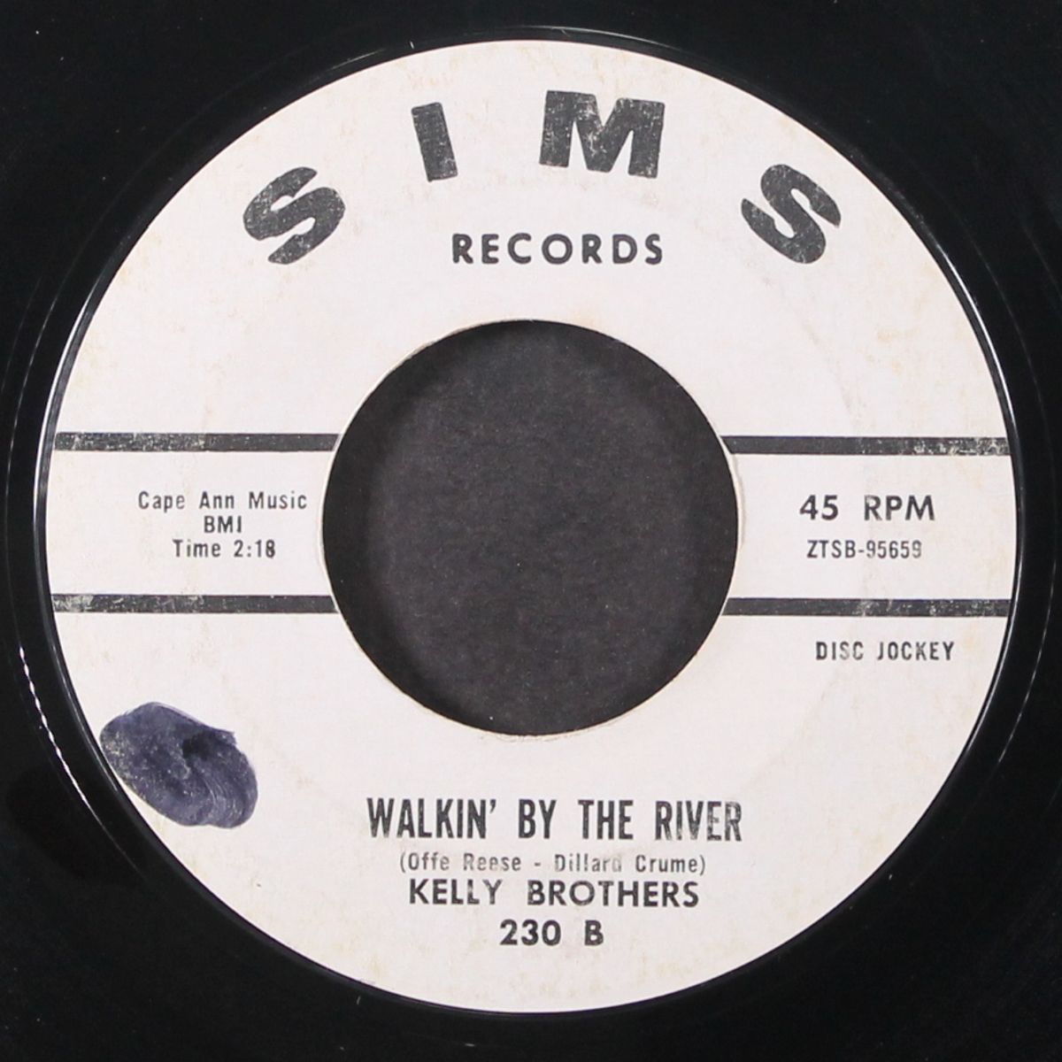 stay with me baby / walkin' by the river by KELLY BROTHERS