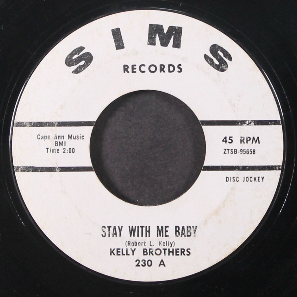 stay with me baby / walkin' by the river by KELLY BROTHERS