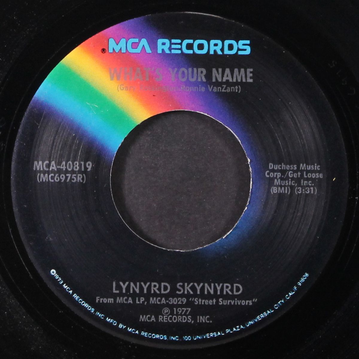 what's your name / i know a little by LYNYRD SKYNYRD