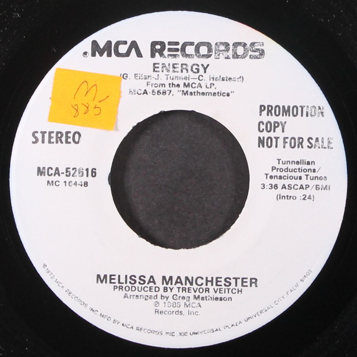 energy / same by MELISSA MANCHESTER