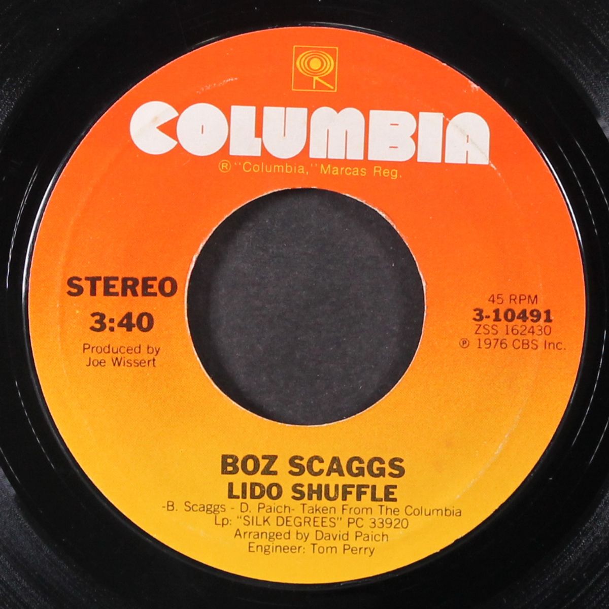 lido shuffle / we're all alone by BOZ SCAGGS