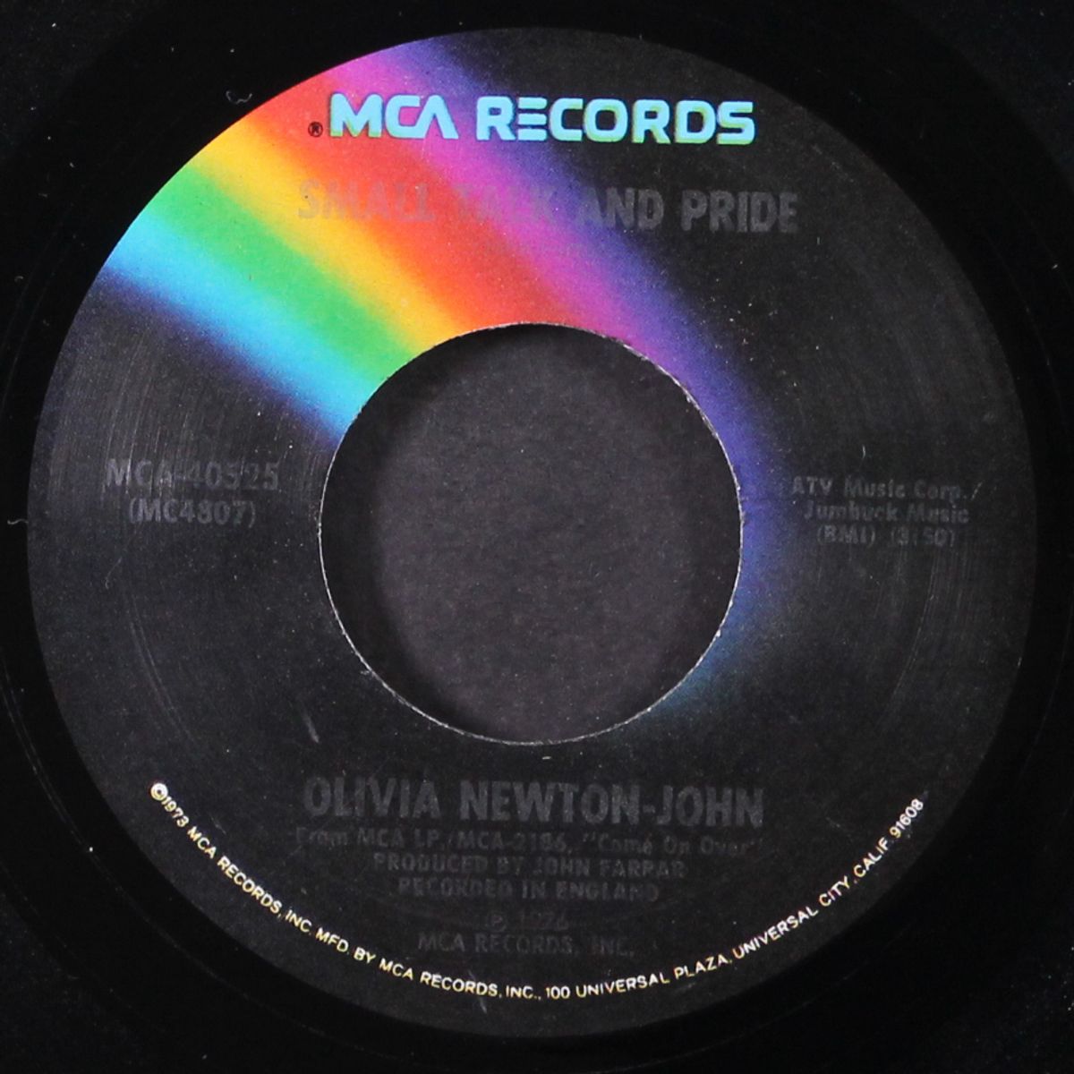 come on over / small talk and pride by OLIVIA NEWTON-JOHN