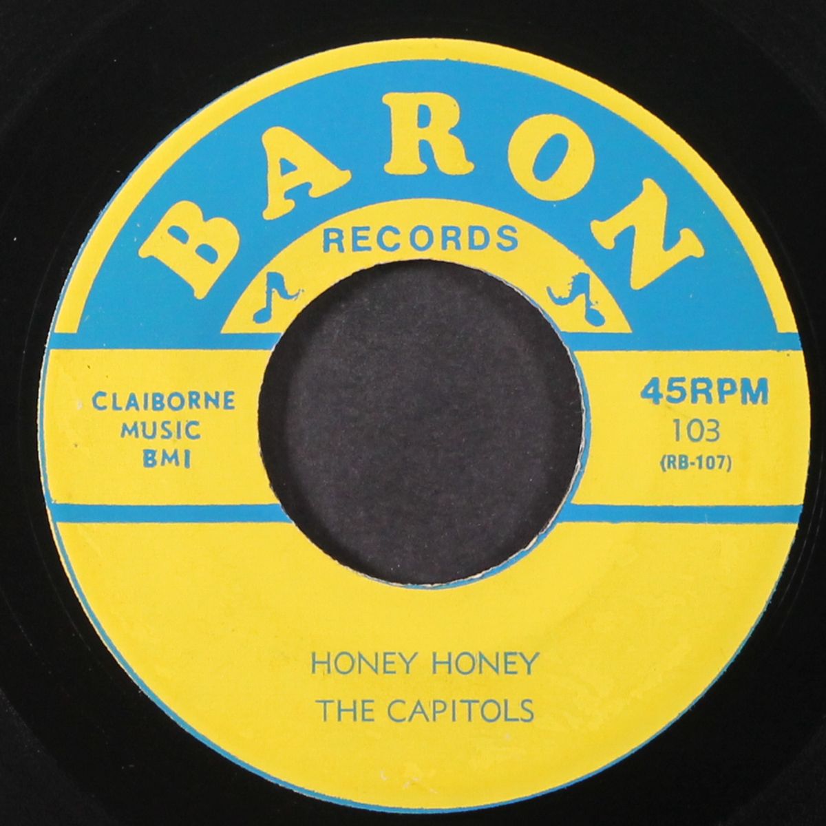 alone in the night / honey honey by JONES BOYS / CAPITOLS