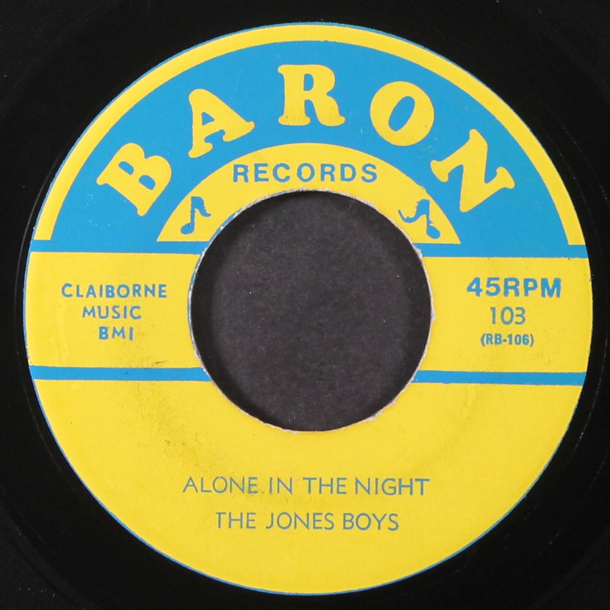 alone in the night / honey honey by JONES BOYS / CAPITOLS