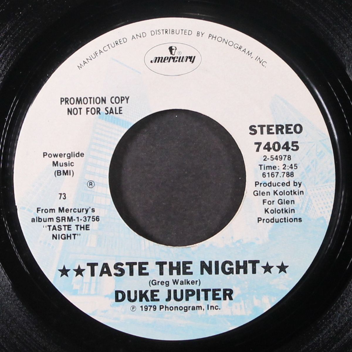 taste the night / same by DUKE JUPITER