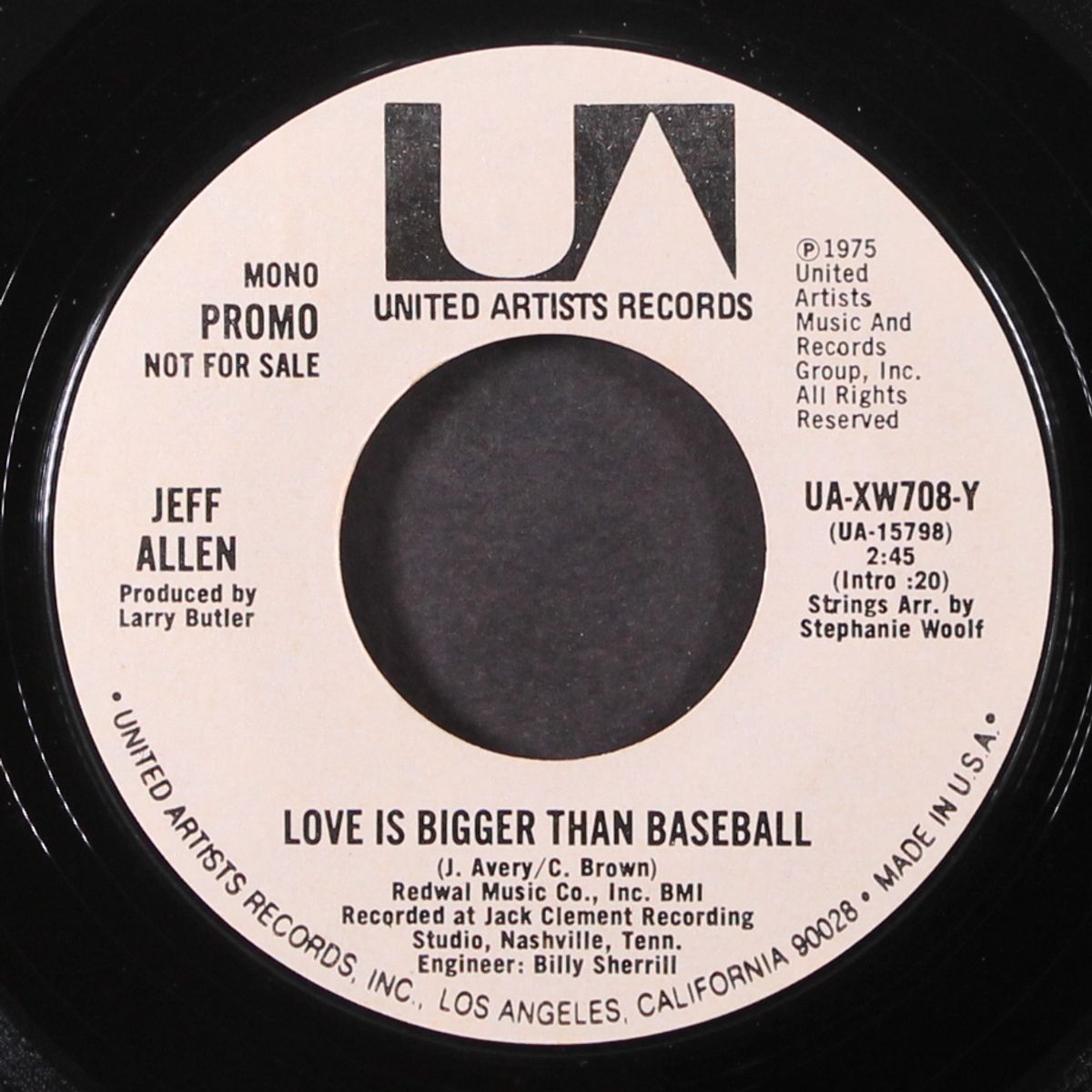 love is bigger than baseball / mono by JEFF ALLEN