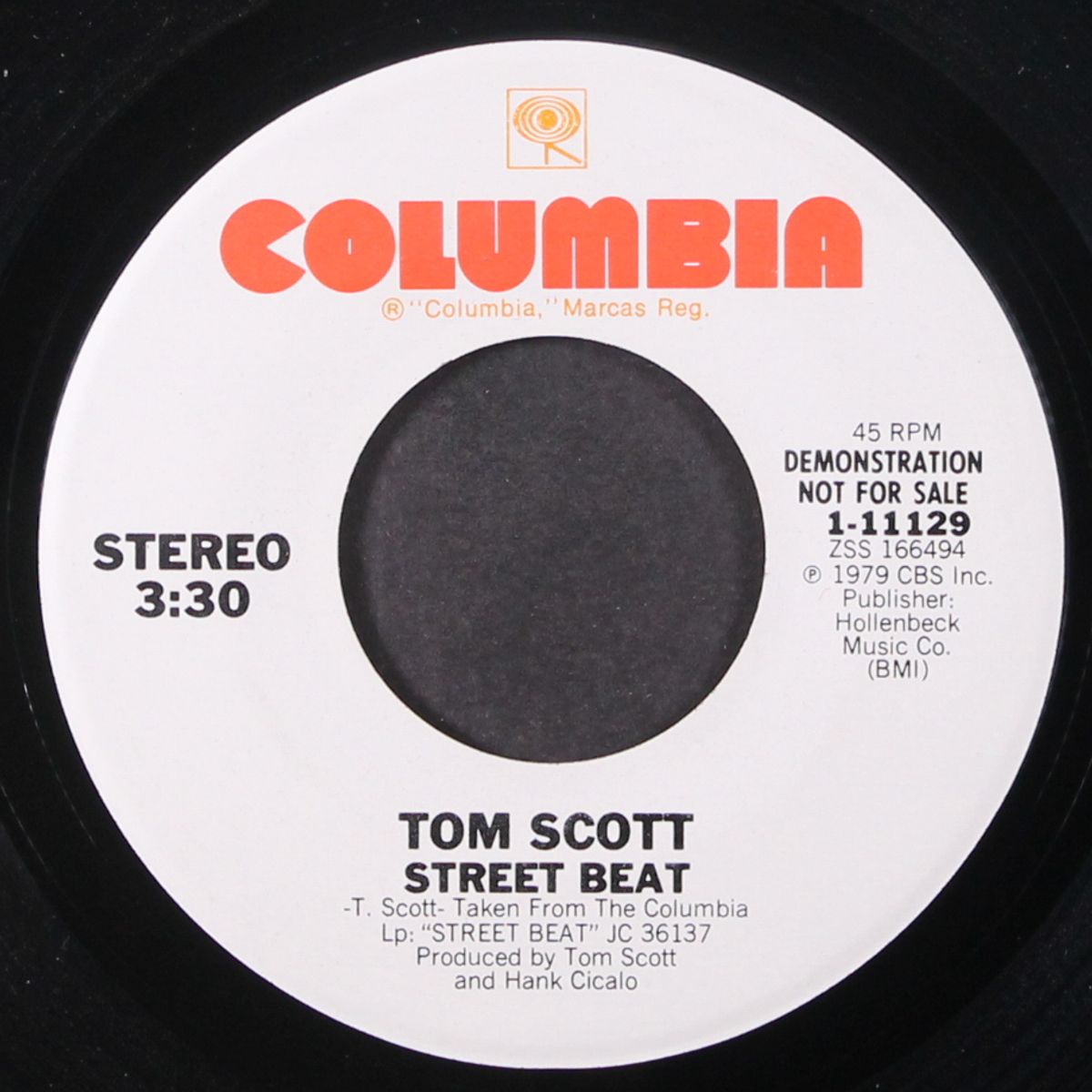 street beat / same by TOM SCOTT