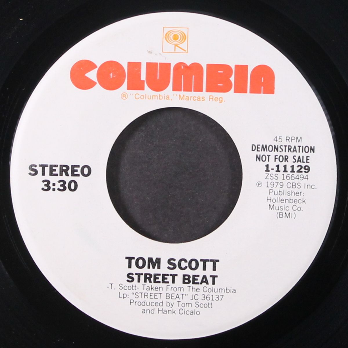 street beat / same by TOM SCOTT