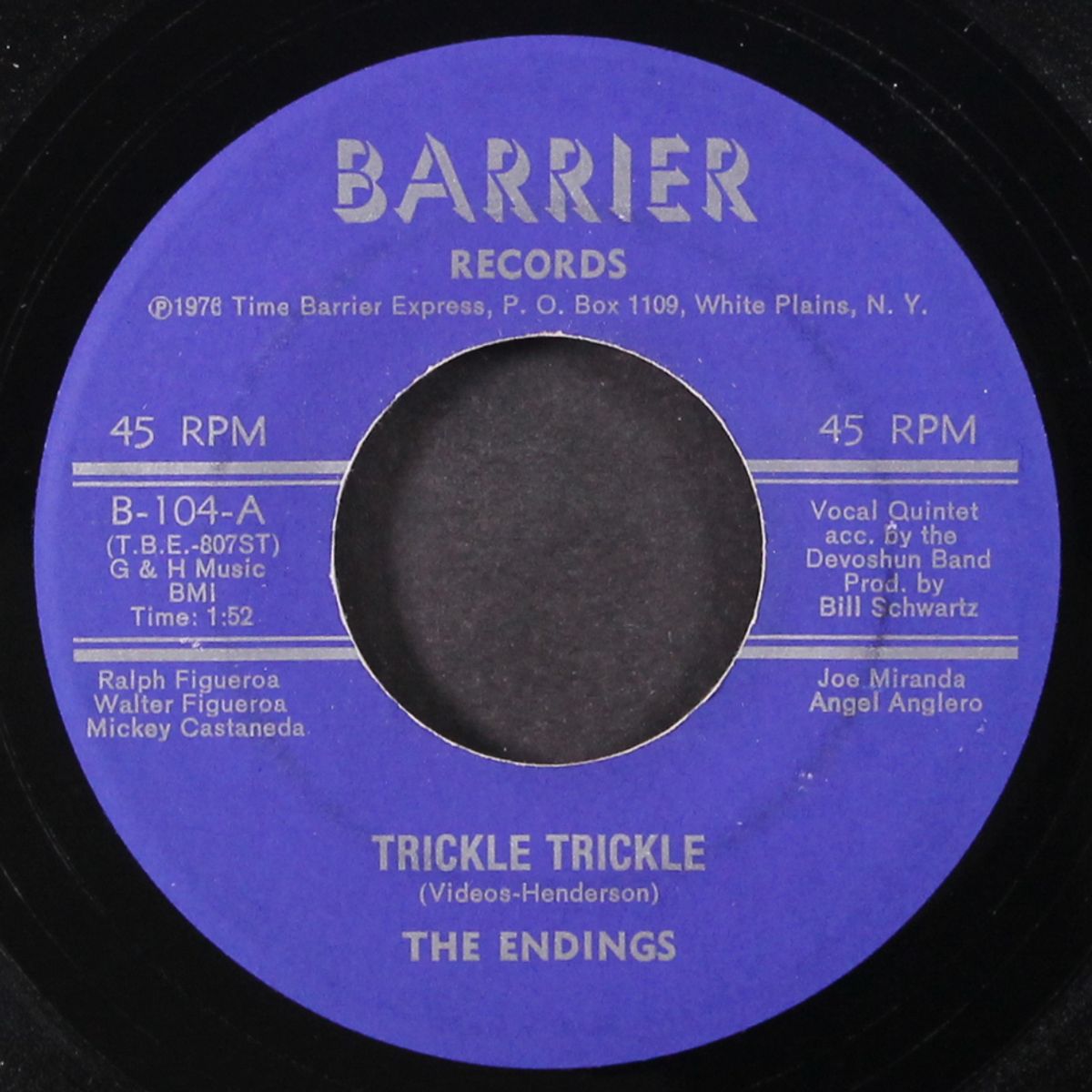 trickle trickle / five hundred miles to go by ENDINGS