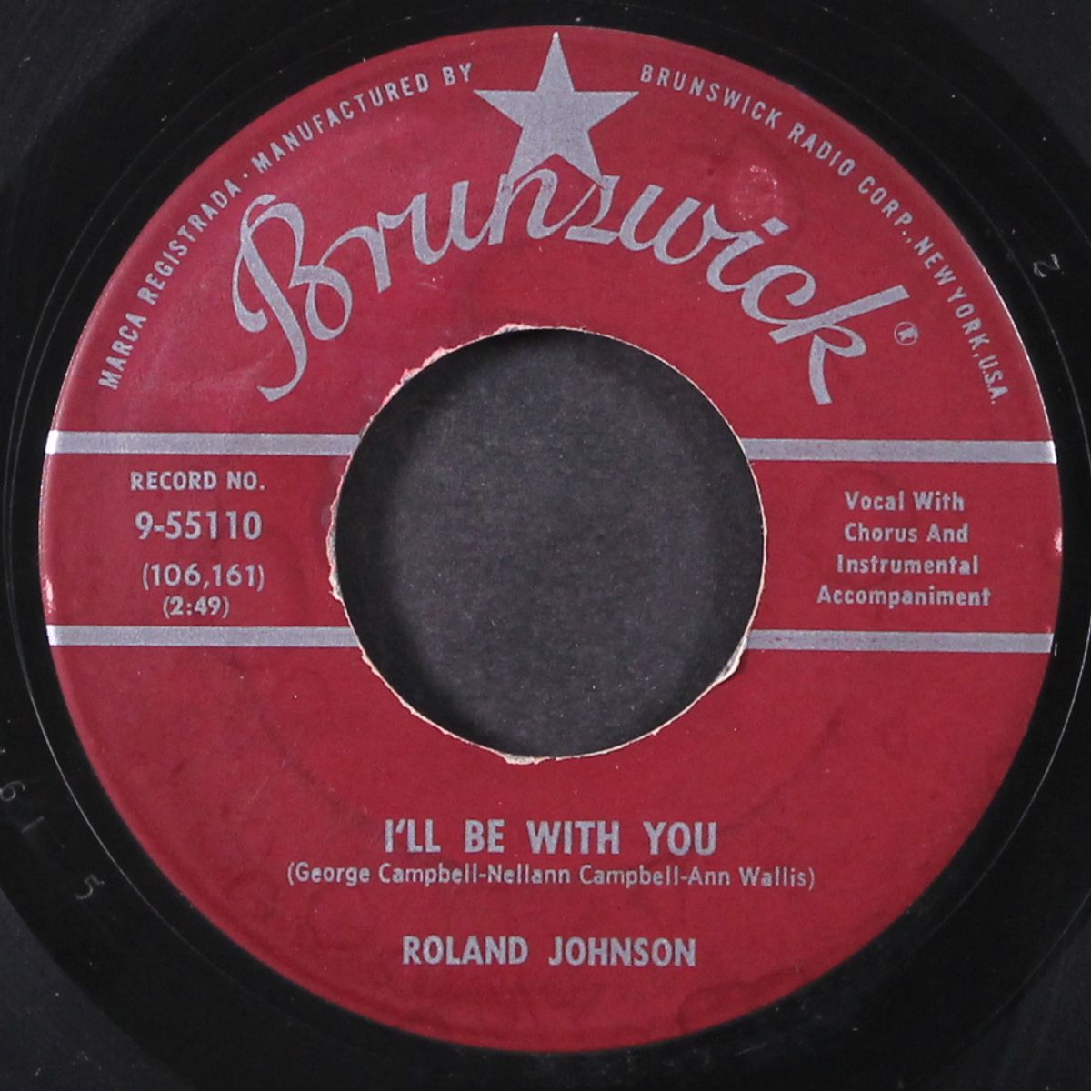 i traded her love / i'll be with you by ROLAND JOHNSON